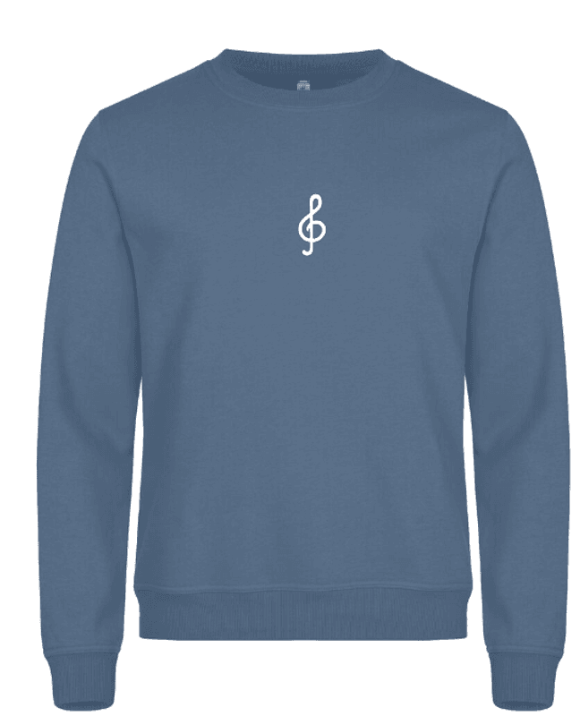 Rundhalset genser g-nøkkel 