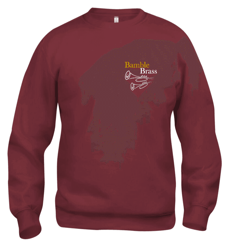 Rundhalset genser Unisex Bamble Brass
