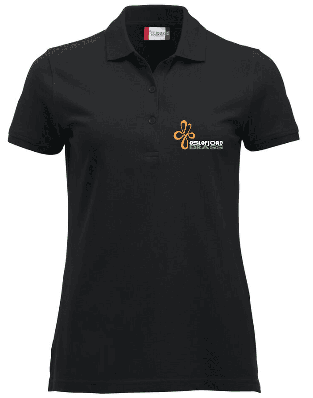 Piqueskjorte Dame Oslofjord Brass